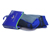 Sealskinz Mid Weight Socke mit Merinowolle, grau/blau/schwarz