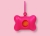 United Pets Bon Ton Neon fluorescent fuchsia