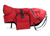 Weltmeisters Dogfood Dogsport Wintermantel mit Kragen und Reflektor, rot