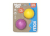 West Paw Zogoflex Boundr Fetch Hundeball, gelb/pink