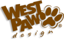 Hundespielzeug von Westpaw, Logo